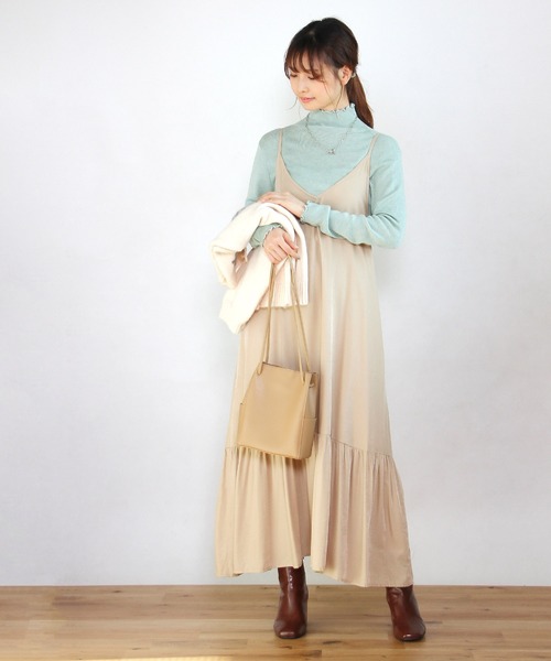 Crisp yours（クリスプユアーズ）の「【WEB限定】メロウソフトTシャツ（Tシャツ/カットソー・レディース・ベージュ/イエロー/グリーン・FREE）」の16枚目の写真