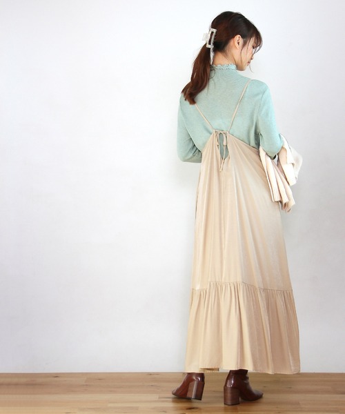 Crisp yours（クリスプユアーズ）の「【WEB限定】メロウソフトTシャツ（Tシャツ/カットソー・レディース・ベージュ/イエロー/グリーン・FREE）」の17枚目の写真