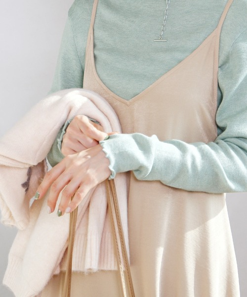 Crisp yours（クリスプユアーズ）の「【WEB限定】メロウソフトTシャツ（Tシャツ/カットソー・レディース・ベージュ/イエロー/グリーン・FREE）」の20枚目の写真