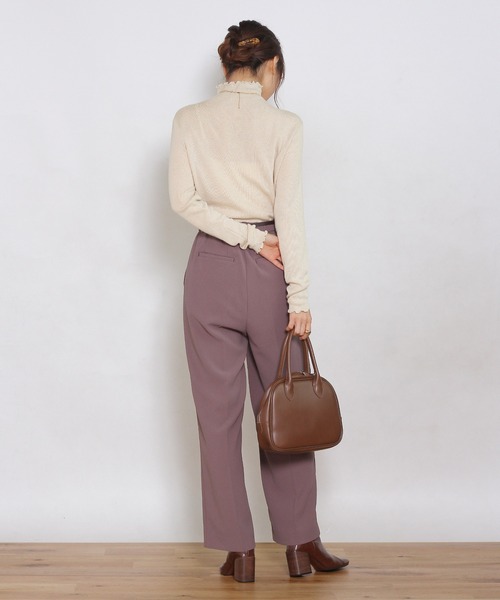 Crisp yours（クリスプユアーズ）の「【WEB限定】メロウソフトTシャツ（Tシャツ/カットソー・レディース・ベージュ/イエロー/グリーン・FREE）」の22枚目の写真