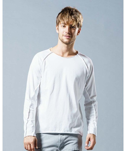 twist　raglan sleeve cut&sewn