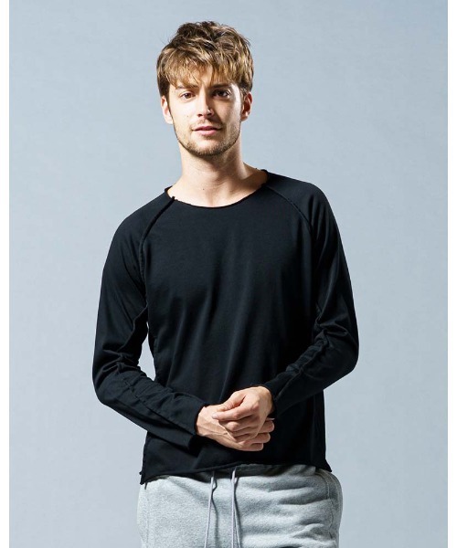 twist　raglan sleeve cut&sewn
