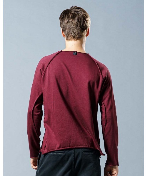 twist　raglan sleeve cut&sewn