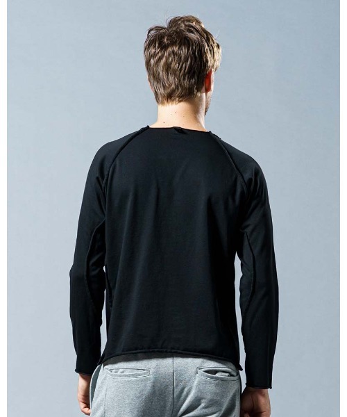 twist　raglan sleeve cut&sewn