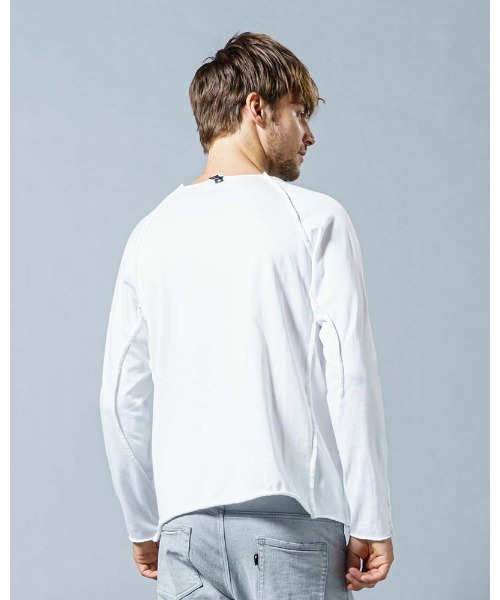 twist　raglan sleeve cut&sewn