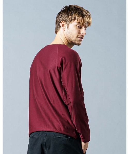 twist　raglan sleeve cut&sewn