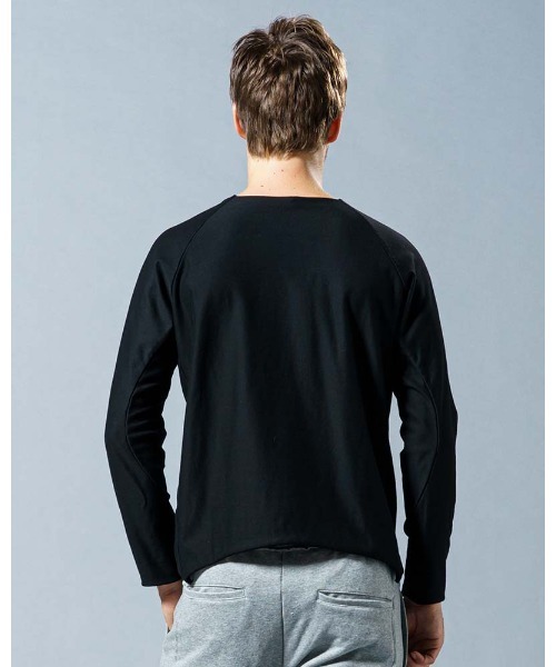 twist　raglan sleeve cut&sewn