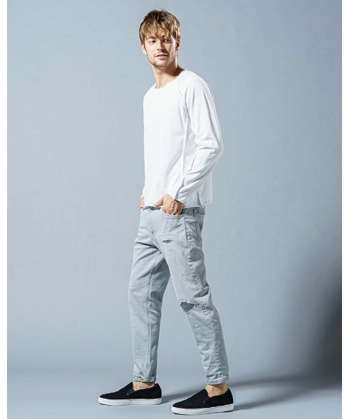 twist　raglan sleeve cut&sewn