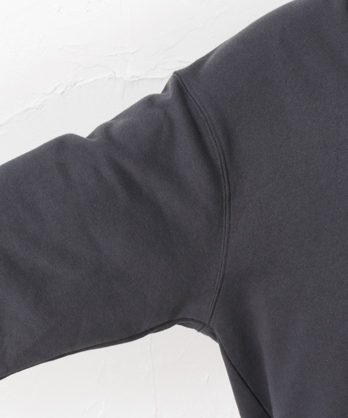 EDWIN（エドウィン）の「C17 シーセブンティーン スウェット プルオーバーパーカー（パーカー・レディース・チャコール・フリー）」の8枚目の写真