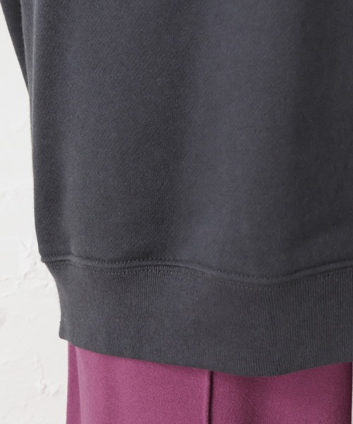 EDWIN（エドウィン）の「C17 シーセブンティーン スウェット プルオーバーパーカー（パーカー・レディース・チャコール・フリー）」の10枚目の写真