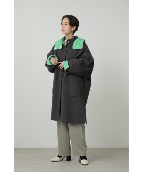 CREOLME（クレオルム）の「(CREOLME)ウールリバーシブルコート（その他アウター・レディース・グレー/ベージュ・SMALL/MEDIUM）」の18枚目の写真