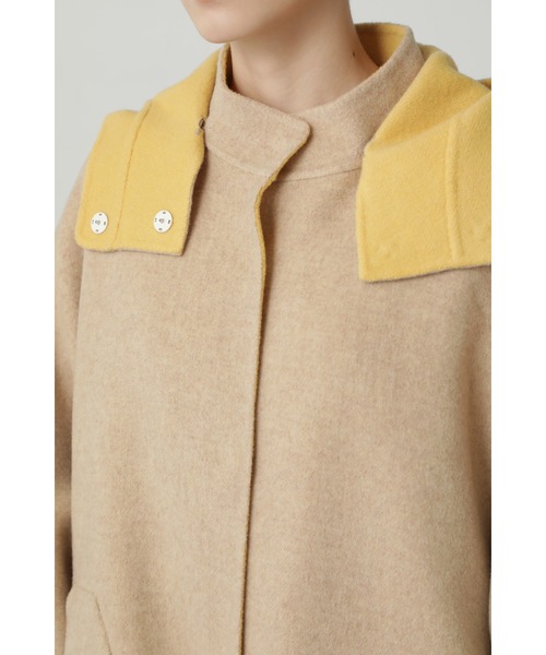 CREOLME（クレオルム）の「(CREOLME)ウールリバーシブルコート（その他アウター・レディース・グレー/ベージュ・SMALL/MEDIUM）」の14枚目の写真