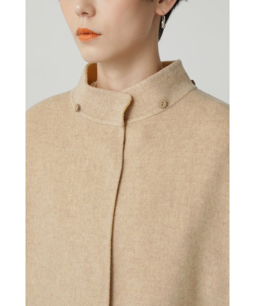 CREOLME（クレオルム）の「(CREOLME)ウールリバーシブルコート（その他アウター・レディース・グレー/ベージュ・SMALL/MEDIUM）」の4枚目の写真