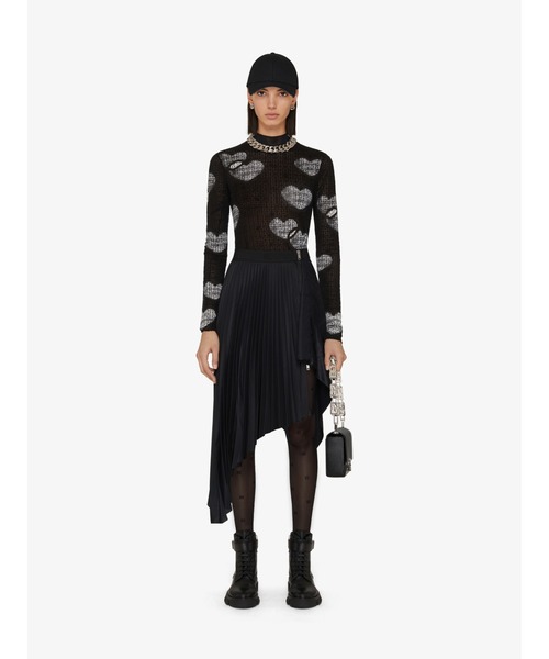 GIVENCHY(ジバンシイ)の「プリント セカンドスキン トップス(その他トップス・レディース・ブラック・SMALL/MEDIUM/X-SMALL)」の3枚目の写真