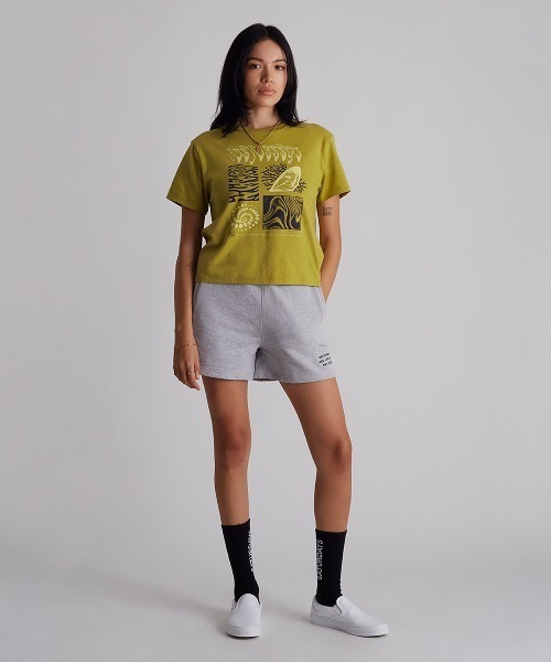 Saturdays NYC(サタデーズ ニューヨークシティ )の「Diatoms Standard S/S Tee(Tシャツ/カットソー・レディース・イエロー/オリーブ/ネイビー・S/L/M/X-SMALL)」の4枚目の写真