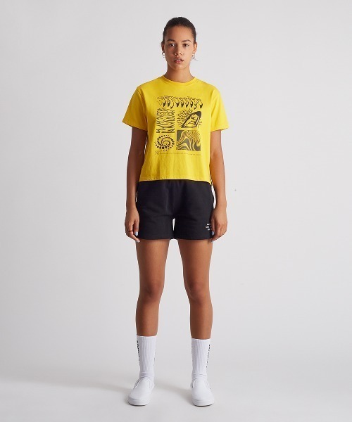 Saturdays NYC(サタデーズ ニューヨークシティ )の「Diatoms Standard S/S Tee(Tシャツ/カットソー・レディース・イエロー/オリーブ/ネイビー・S/L/M/X-SMALL)」の12枚目の写真