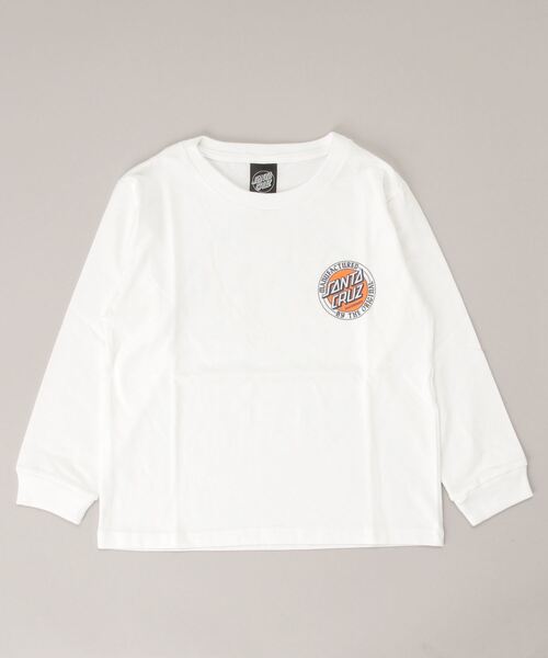 ムラサキスポーツ by 花音（ムラサキスポーツバイカノン）の「花音ｘムラサキスポーツ SANTACRUZ/サンタクルーズ キッズ バックプリントロンT 21A621-42（Tシャツ/カットソー・キッズ・ホワイト/グリーン/ブラック・150cm/140cm/160cm/130cm）」の10枚目の写真