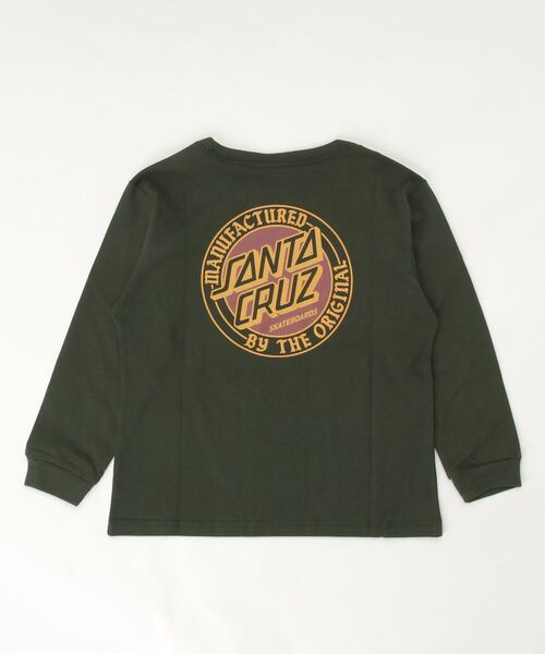 ムラサキスポーツ by 花音（ムラサキスポーツバイカノン）の「花音ｘムラサキスポーツ SANTACRUZ/サンタクルーズ キッズ バックプリントロンT 21A621-42（Tシャツ/カットソー・キッズ・ホワイト/グリーン/ブラック・150cm/140cm/160cm/130cm）」の7枚目の写真