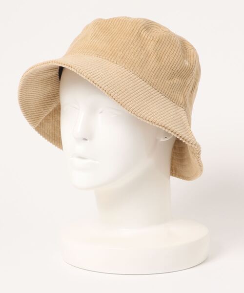 Anuenue(アヌエヌエ)の「コーデュロイ バケットハット(ハット・レディース・ターメリック/レンガ/ダークパープル/ワインレッド/ライトピンク/ブラウン/ホワイト/ブラック/ライトグレー/ネイビー/グリーン/ベージュ・FREE)」の6枚目の写真