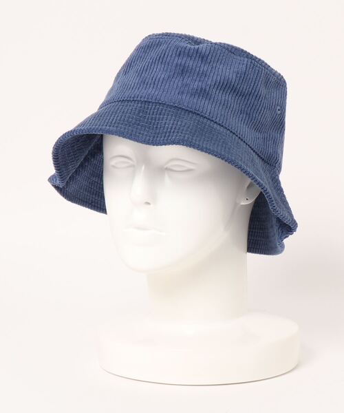 Anuenue(アヌエヌエ)の「コーデュロイ バケットハット(ハット・レディース・ターメリック/レンガ/ダークパープル/ワインレッド/ライトピンク/ブラウン/ホワイト/ブラック/ライトグレー/ネイビー/グリーン/ベージュ・FREE)」の1枚目の写真