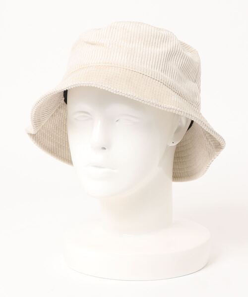 Anuenue(アヌエヌエ)の「コーデュロイ バケットハット(ハット・レディース・ターメリック/レンガ/ダークパープル/ワインレッド/ライトピンク/ブラウン/ホワイト/ブラック/ライトグレー/ネイビー/グリーン/ベージュ・FREE)」の2枚目の写真