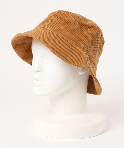 Anuenue(アヌエヌエ)の「コーデュロイ バケットハット(ハット・レディース・ターメリック/レンガ/ダークパープル/ワインレッド/ライトピンク/ブラウン/ホワイト/ブラック/ライトグレー/ネイビー/グリーン/ベージュ・FREE)」の9枚目の写真