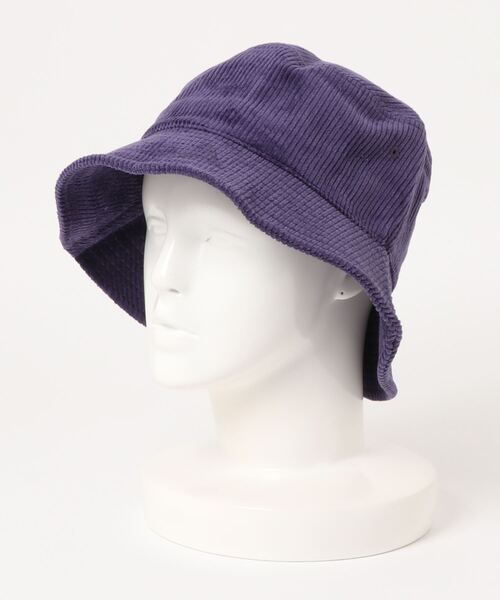 Anuenue(アヌエヌエ)の「コーデュロイ バケットハット(ハット・レディース・ターメリック/レンガ/ダークパープル/ワインレッド/ライトピンク/ブラウン/ホワイト/ブラック/ライトグレー/ネイビー/グリーン/ベージュ・FREE)」の8枚目の写真