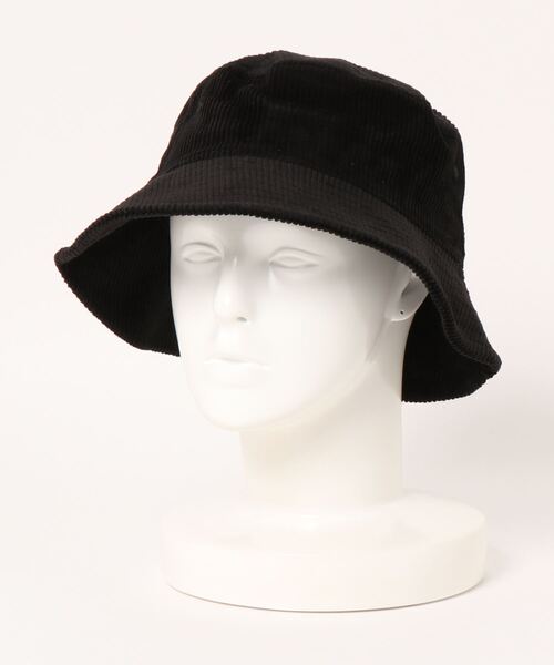 Anuenue(アヌエヌエ)の「コーデュロイ バケットハット(ハット・レディース・ターメリック/レンガ/ダークパープル/ワインレッド/ライトピンク/ブラウン/ホワイト/ブラック/ライトグレー/ネイビー/グリーン/ベージュ・FREE)」の3枚目の写真