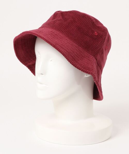 Anuenue(アヌエヌエ)の「コーデュロイ バケットハット(ハット・レディース・ターメリック/レンガ/ダークパープル/ワインレッド/ライトピンク/ブラウン/ホワイト/ブラック/ライトグレー/ネイビー/グリーン/ベージュ・FREE)」の11枚目の写真