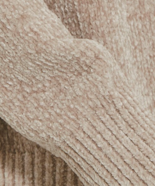 DRESKIP（ドレスキップ）の「◆ベロアモールハイネックニット（ニット/セーター・レディース・オフホワイト/ダークグレー/ナチュラル/ピンク系・02/03/04）」の20枚目の写真