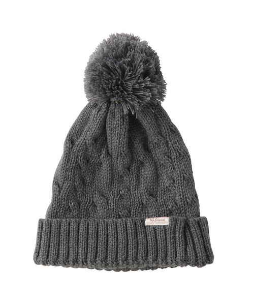 D.fesense（ディーフェセンス）の「ポンポンニットキャップ（ニットキャップ/ビーニー・キッズ・オフホワイト/グレー/ネイビー/ライム・49cm/53cm）」の3枚目の写真