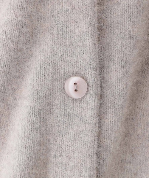 GLOBAL WORK（グローバルワーク）の「FOXコンフワフワ2WAYプルオーバー/944173（ニット/セーター・レディース・ライトグレー/ベージュ/パープル系その他4・FREE）」の18枚目の写真