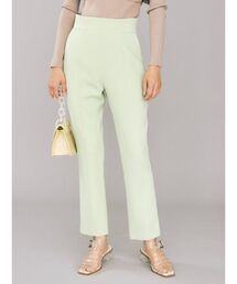【To/】ハイウエストテーパードパンツ