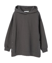 AMERICAN HOLIC | サイドボタンフード裏毛プルオーバー(スウェット)