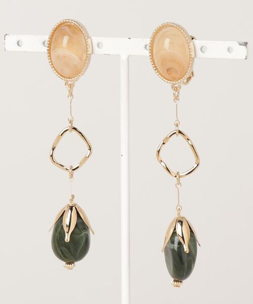 amplis（アンプリス）の「【amplis/アンプリス】quest earring / クエストイヤリング（イヤリング）」 WEAR