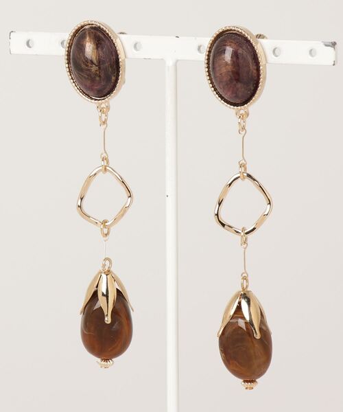 amplis（アンプリス）の「【amplis/アンプリス】quest earring / クエストイヤリング（イヤリング）」 WEAR