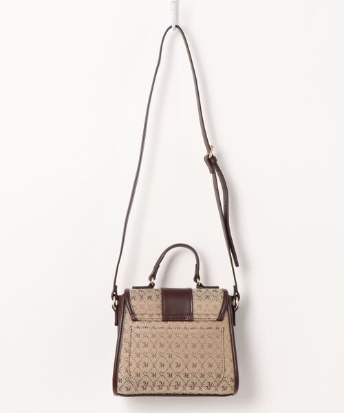 MOUSSY（マウジー）の「EA MONOGRAM MINI SHOULDER バッグ（ショルダーバッグ・レディース・ベージュ/マジェンタ/ブラウン・FREE）」の6枚目の写真