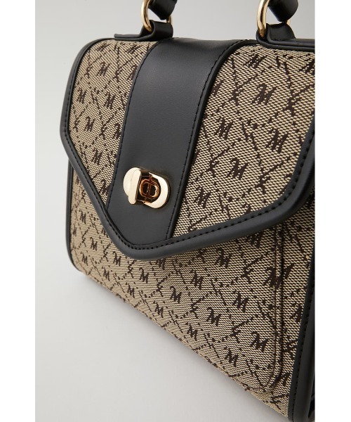 MOUSSY（マウジー）の「EA MONOGRAM MINI SHOULDER バッグ（ショルダーバッグ・レディース・ベージュ/マジェンタ/ブラウン・FREE）」の19枚目の写真