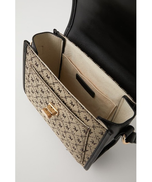 MOUSSY（マウジー）の「EA MONOGRAM MINI SHOULDER バッグ（ショルダーバッグ・レディース・ベージュ/マジェンタ/ブラウン・FREE）」の21枚目の写真