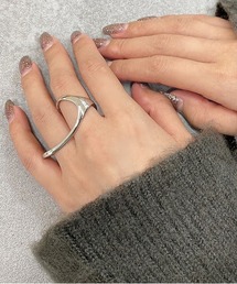 apres jour mignon（アプレジュールミニョン）の「【apres jour mignon×ARIAZ】ダブルフィンガーリング（リング・レディース）」