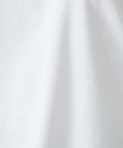 COMME CA ISM(コムサイズム)の「キーネックカットソー(Tシャツ/カットソー・レディース・ホワイト/ブラック・MEDIUM/LARGE)」の7枚目の写真