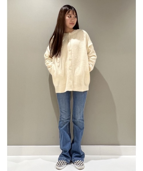 GAP（ギャップ）の「ハイライズ フレアジーンズ（デニムパンツ・レディース・インディゴブルー・24/23/25/26/27/28/29/30）」の15枚目の写真