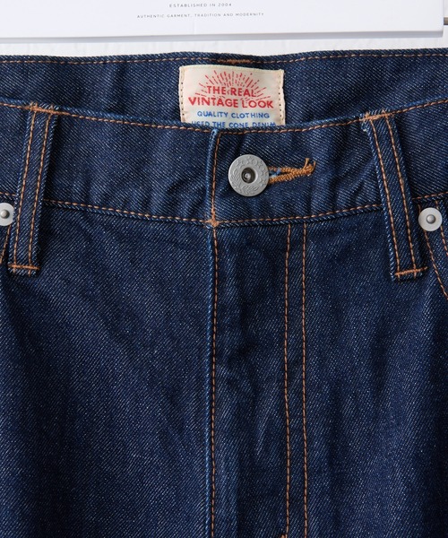 CIAOPANIC TYPY（チャオパニックティピー）の「CONE DENIM テパード5ポケットパンツ（デニムパンツ・メンズ・ネイビー・SMALL/MEDIUM/LARGE/X-LARGE）」の3枚目の写真