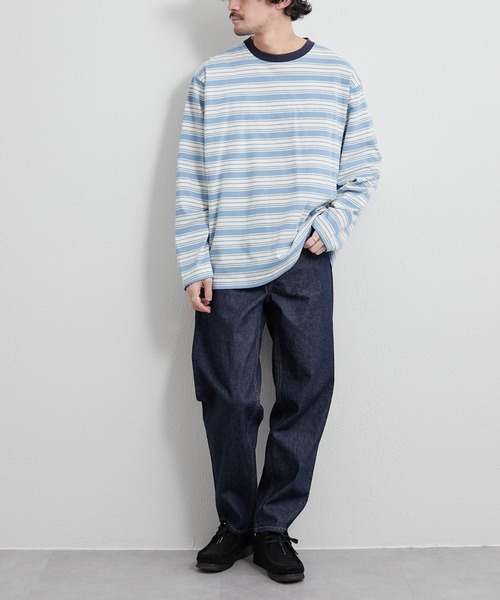 CIAOPANIC TYPY（チャオパニックティピー）の「CONE DENIM テパード5ポケットパンツ（デニムパンツ・メンズ・ネイビー・SMALL/MEDIUM/LARGE/X-LARGE）」の9枚目の写真