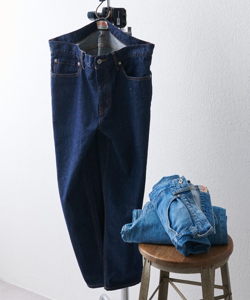 CIAOPANIC TYPY（チャオパニックティピー）の「CONE DENIM テパード5ポケットパンツ（デニムパンツ・メンズ・ネイビー・SMALL/MEDIUM/LARGE/X-LARGE）」の16枚目の写真