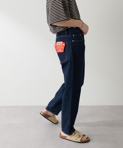 CIAOPANIC TYPY（チャオパニックティピー）の「CONE DENIM テパード5ポケットパンツ（デニムパンツ・メンズ・ネイビー・SMALL/MEDIUM/LARGE/X-LARGE）」の21枚目の写真