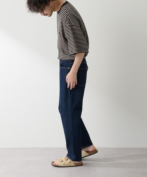 CIAOPANIC TYPY（チャオパニックティピー）の「CONE DENIM テパード5ポケットパンツ（デニムパンツ・メンズ・ネイビー・SMALL/MEDIUM/LARGE/X-LARGE）」の18枚目の写真