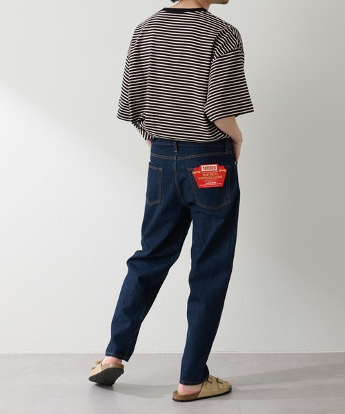 CIAOPANIC TYPY（チャオパニックティピー）の「CONE DENIM テパード5ポケットパンツ（デニムパンツ・メンズ・ネイビー・SMALL/MEDIUM/LARGE/X-LARGE）」の17枚目の写真