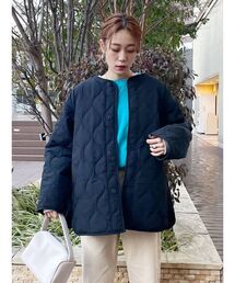 Ungrid | 【WEB限定】キルティングライナールーズブルゾン(キルティングコート)(ブルゾン)