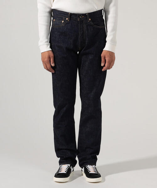 TOMORROWLAND （トゥモローランド）の「13.5オンスデニム レギュラーストレートパンツ（デニムパンツ・メンズ・ネイビー・32/30/31/29）」の3枚目の写真